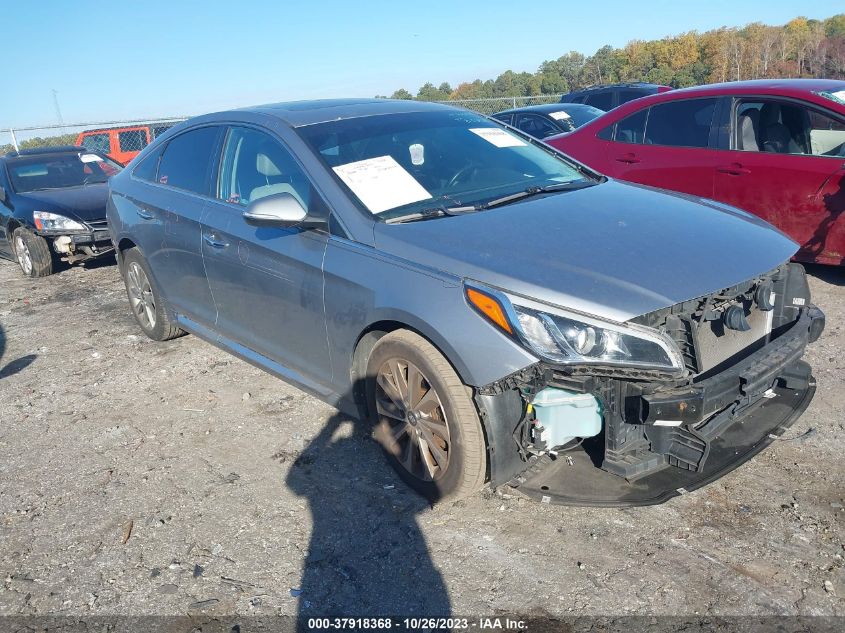 2017 HYUNDAI SONATA SPORT - 5NPE34AF9HH564249