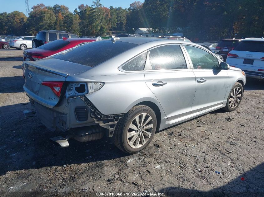 2017 HYUNDAI SONATA SPORT - 5NPE34AF9HH564249