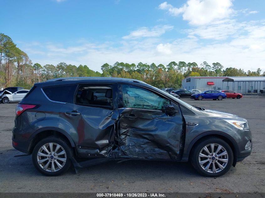 2017 FORD ESCAPE TITANIUM - 1FMCU9JD4HUB55870