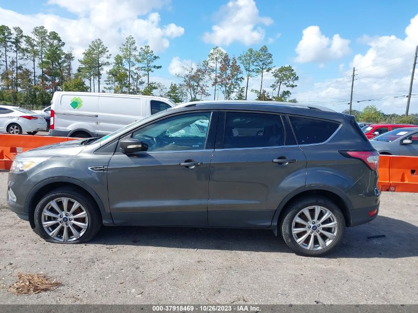 2017 FORD ESCAPE TITANIUM - 1FMCU9JD4HUB55870
