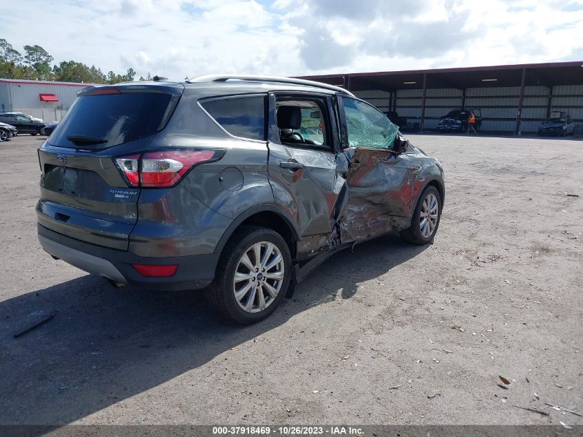 2017 FORD ESCAPE TITANIUM - 1FMCU9JD4HUB55870