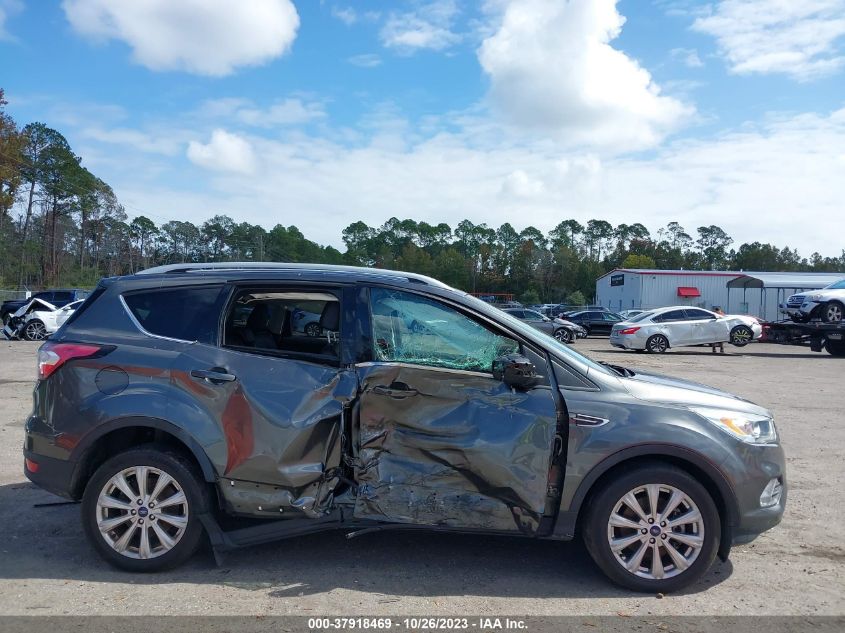 2017 FORD ESCAPE TITANIUM - 1FMCU9JD4HUB55870