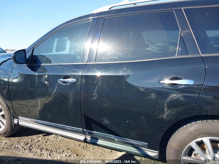 2013 NISSAN PATHFINDER SL - 5N1AR2MM6DC609340