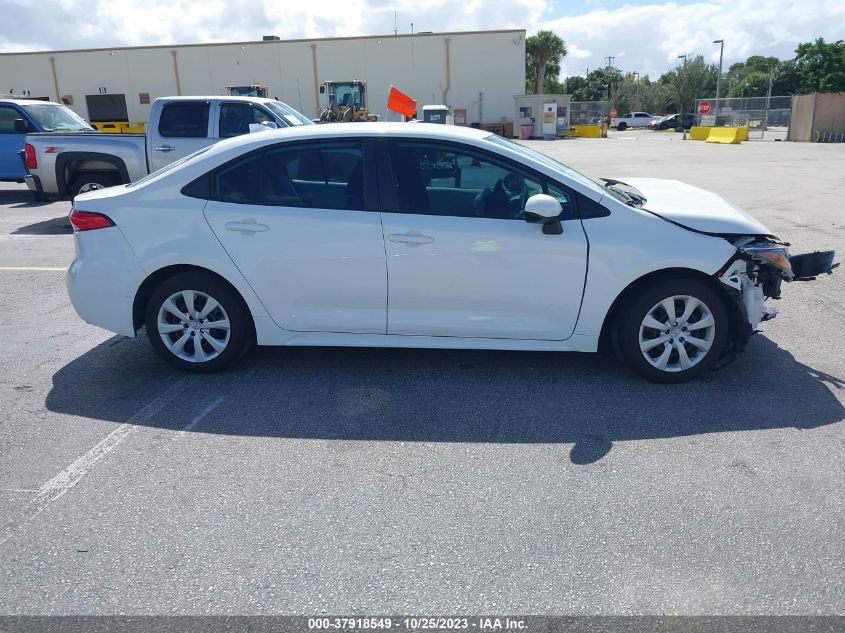 2021 TOYOTA COROLLA LE - 5YFEPMAE6MP227370