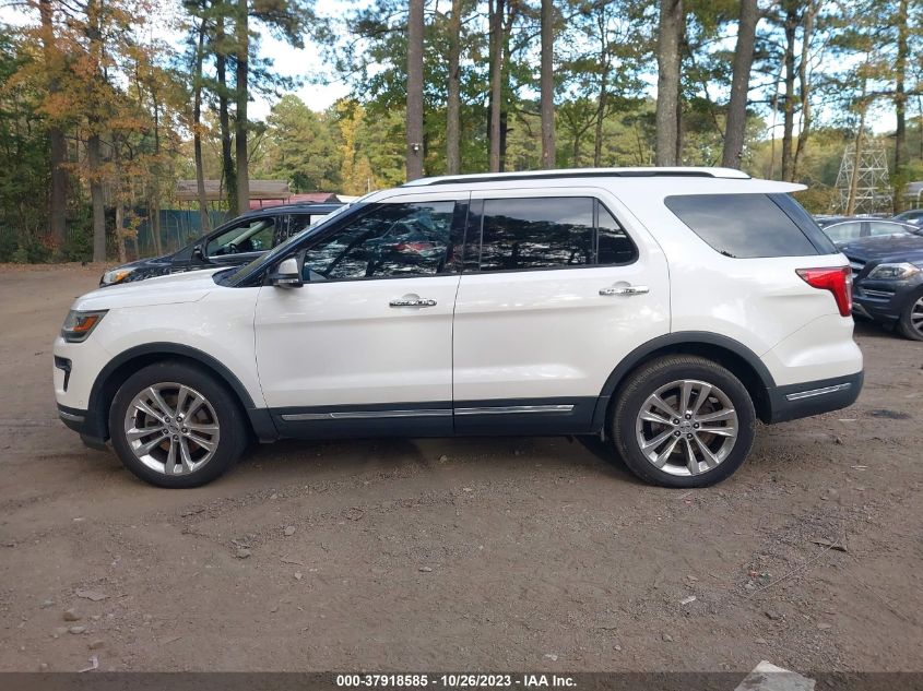 2018 FORD EXPLORER LIMITED - 1FM5K7FH5JGA45087