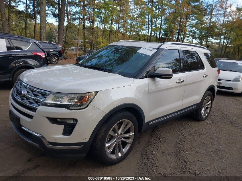 2018 FORD EXPLORER LIMITED - 1FM5K7FH5JGA45087