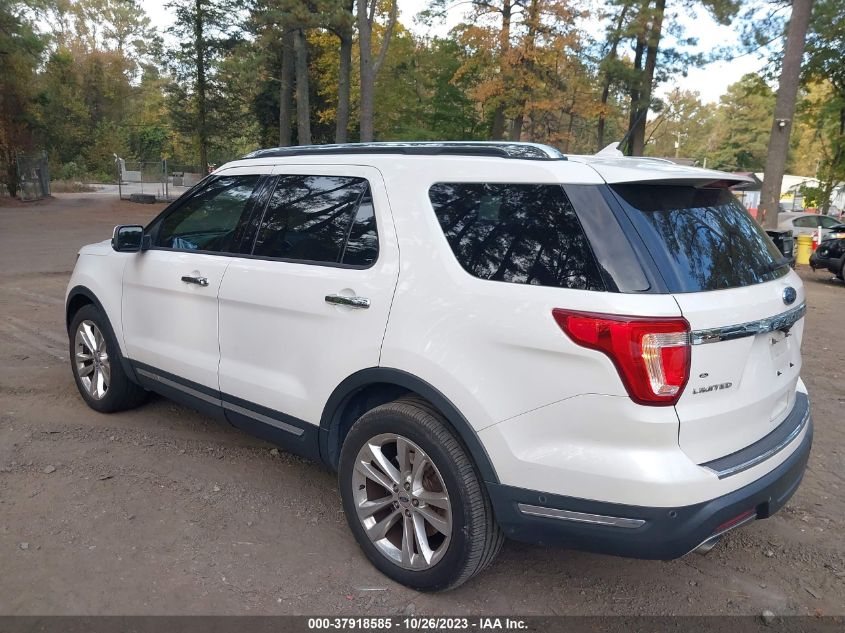 2018 FORD EXPLORER LIMITED - 1FM5K7FH5JGA45087