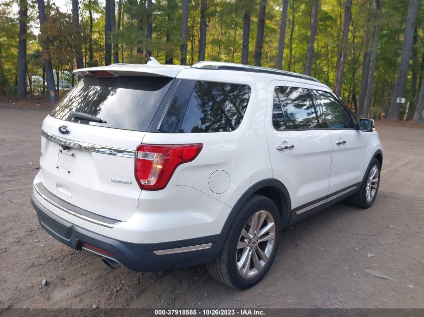 2018 FORD EXPLORER LIMITED - 1FM5K7FH5JGA45087