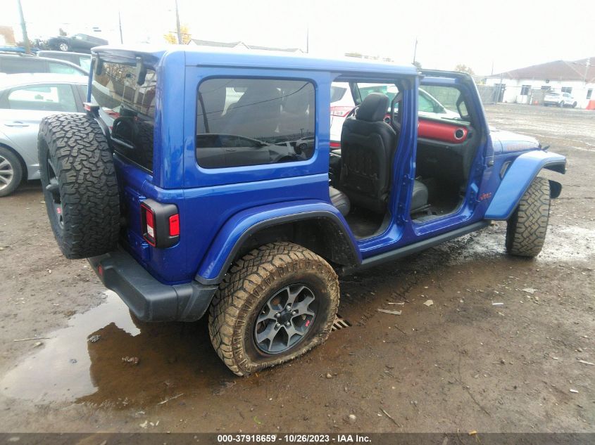 1C4HJXFG0KW543961 Jeep Wrangler Unlimited RUBICON 4