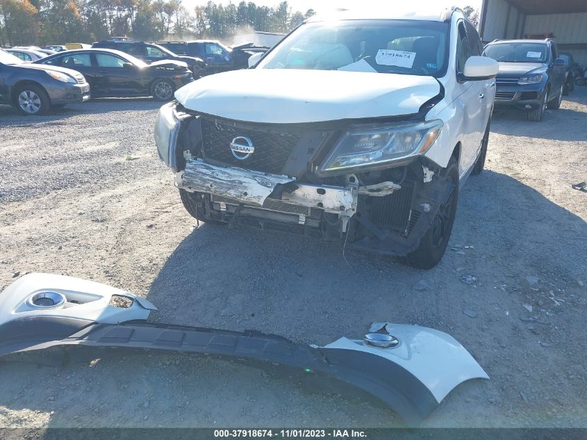 2013 NISSAN PATHFINDER SL - 5N1AR2MM8DC663321