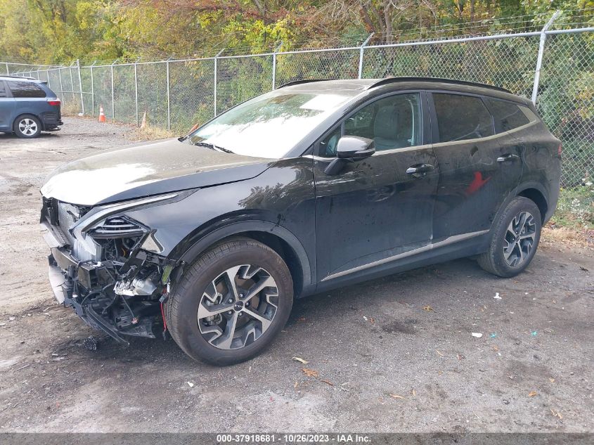 VIN KNDPVCAG5P7078367 2023 KIA SPORTAGE HYBRID EX