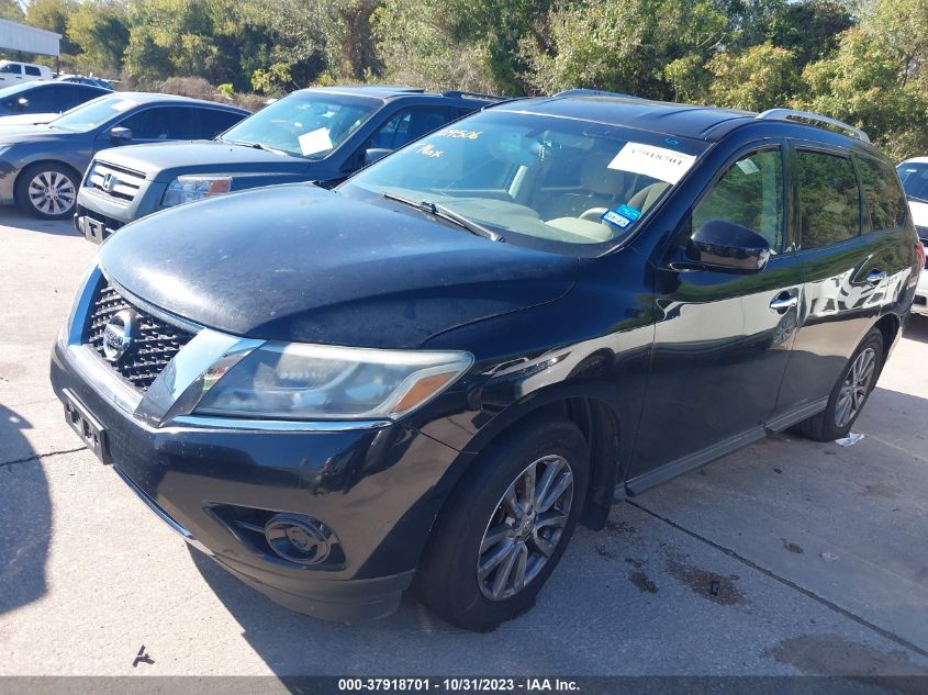 2014 NISSAN PATHFINDER SV - 5N1AR2MN8EC729506