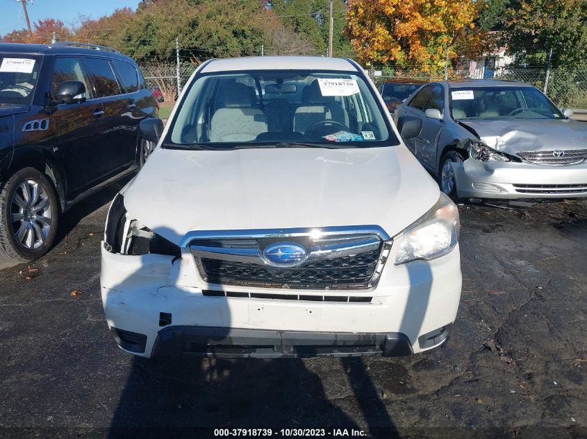 2014 SUBARU FORESTER 2.5I - JF2SJAAC8EH455385