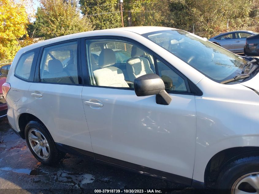 2014 SUBARU FORESTER 2.5I - JF2SJAAC8EH455385