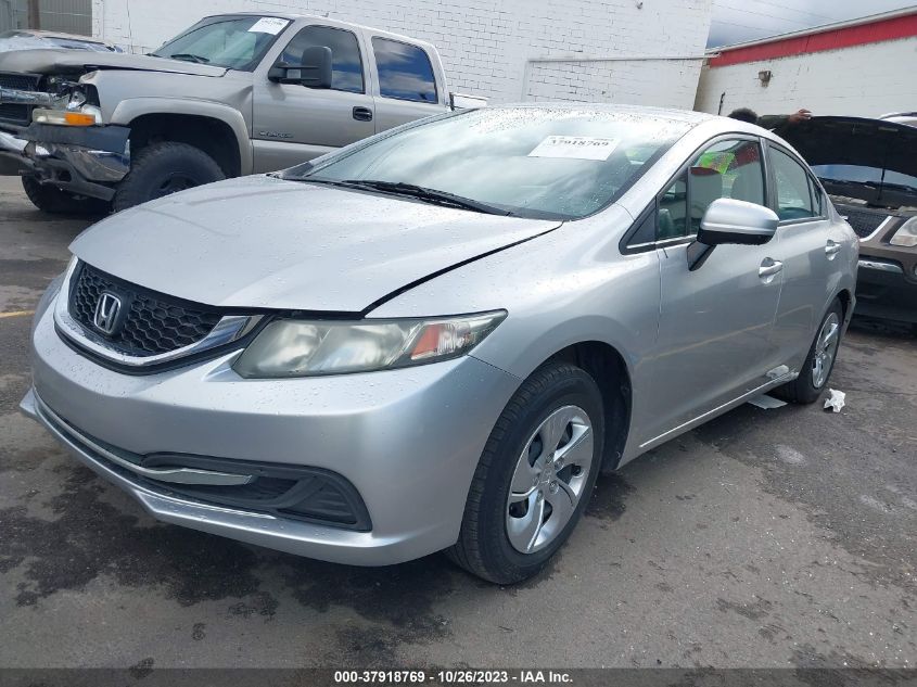 2014 HONDA CIVIC LX - 19XFB2F52EE236246