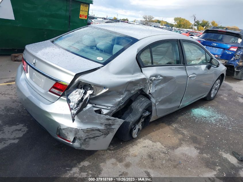 2014 HONDA CIVIC LX - 19XFB2F52EE236246