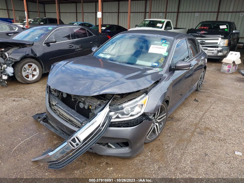 2017 HONDA ACCORD SPORT 1HGCR2F58HA198092