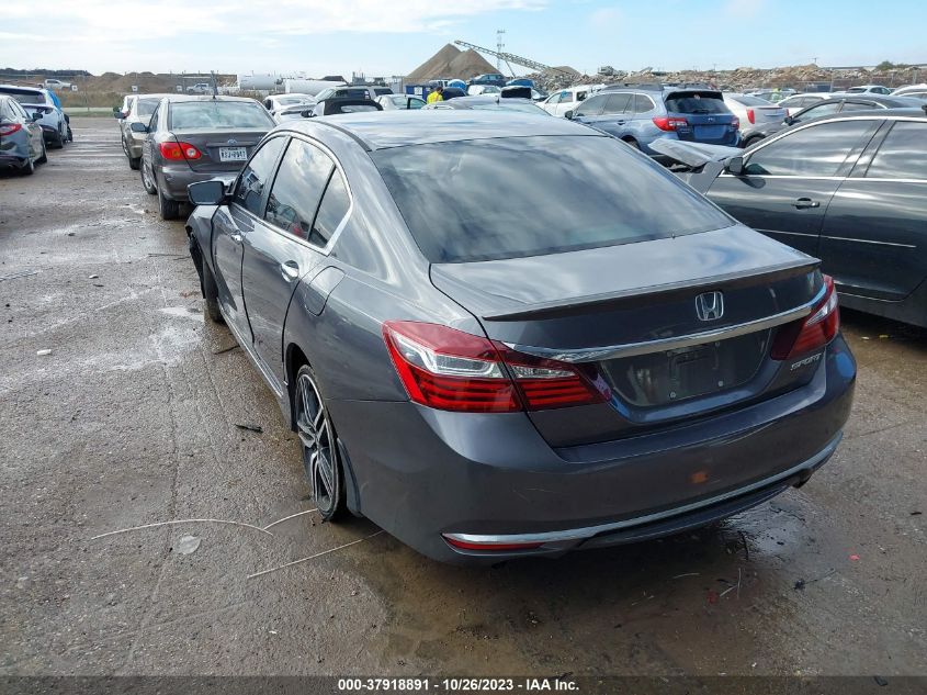 2017 HONDA ACCORD SPORT 1HGCR2F58HA198092