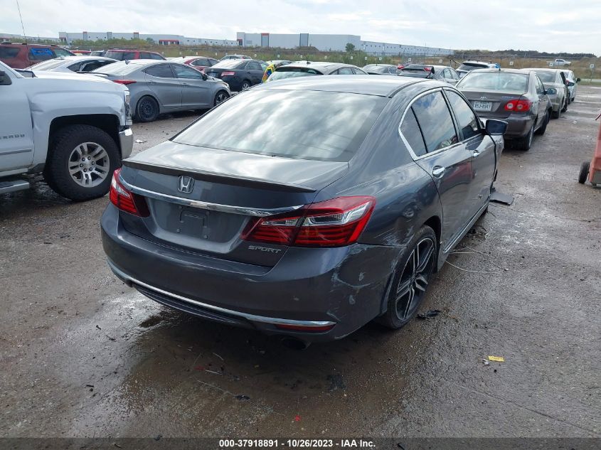 2017 HONDA ACCORD SPORT 1HGCR2F58HA198092