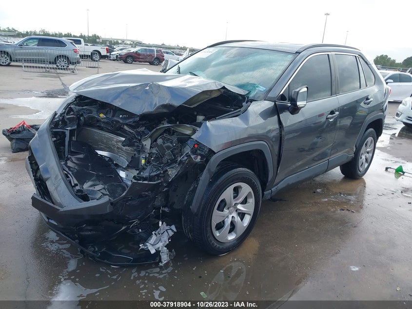 VIN 2T3H1RFV4MC119163 2021 TOYOTA RAV4 LE