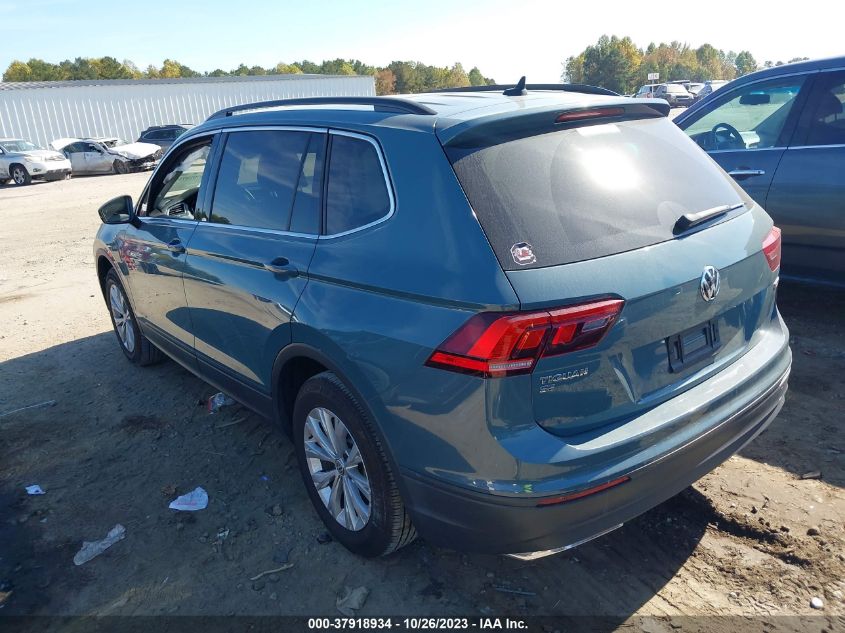 2019 VOLKSWAGEN TIGUAN SE/SEL/SEL R-LINE JET-BLA - 3VV2B7AXXKM108893
