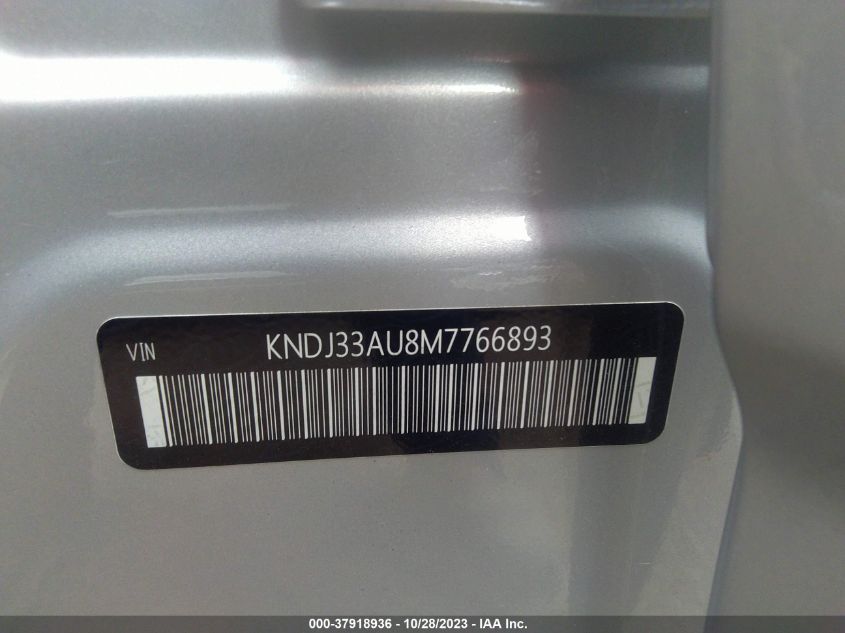 2021 KIA SOUL EX - KNDJ33AU8M7766893