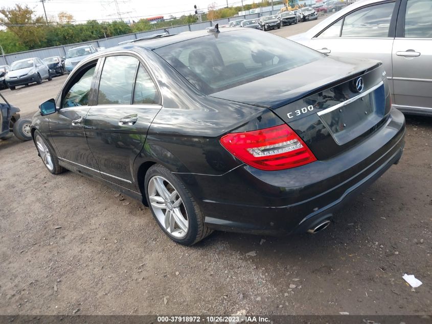 2014 MERCEDES-BENZ C-CLASS C 300 - WDDGF8AB0ER314820