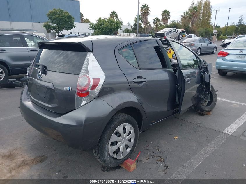 2014 TOYOTA PRIUS C ONE/THREE/TWO/FOUR - JTDKDTB37E1068562