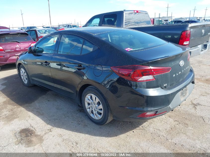 2019 HYUNDAI ELANTRA SE - 5NPD74LF9KH479643