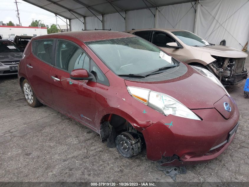 1N4BZ0CP6HC307096 NISSAN LEAF S/SV/SL 2017