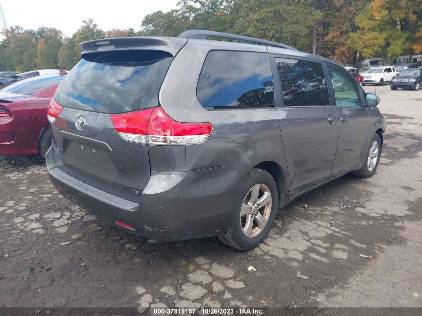 2014 TOYOTA SIENNA LE - 5TDKK3DC5ES511216