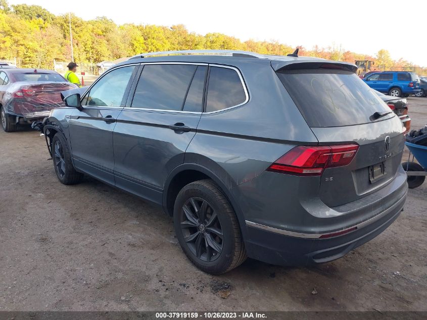 2022 VOLKSWAGEN TIGUAN SE - 3VV2B7AX2NM031506