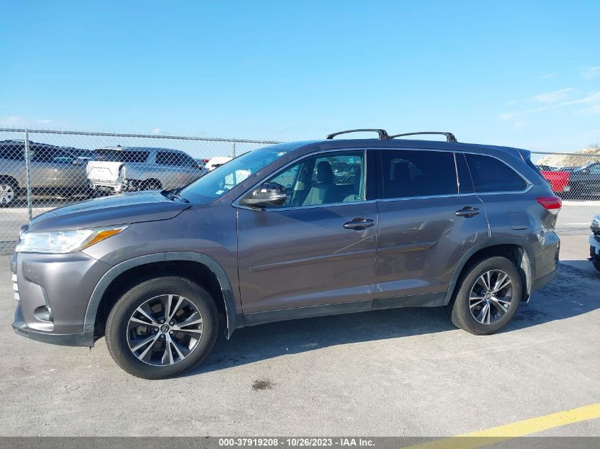 2019 TOYOTA HIGHLANDER LE - 5TDZZRFHXKS358558