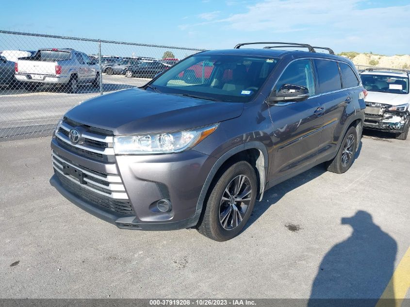 2019 TOYOTA HIGHLANDER LE - 5TDZZRFHXKS358558