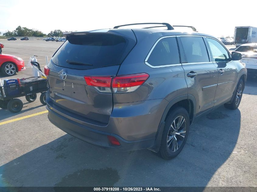 2019 TOYOTA HIGHLANDER LE - 5TDZZRFHXKS358558