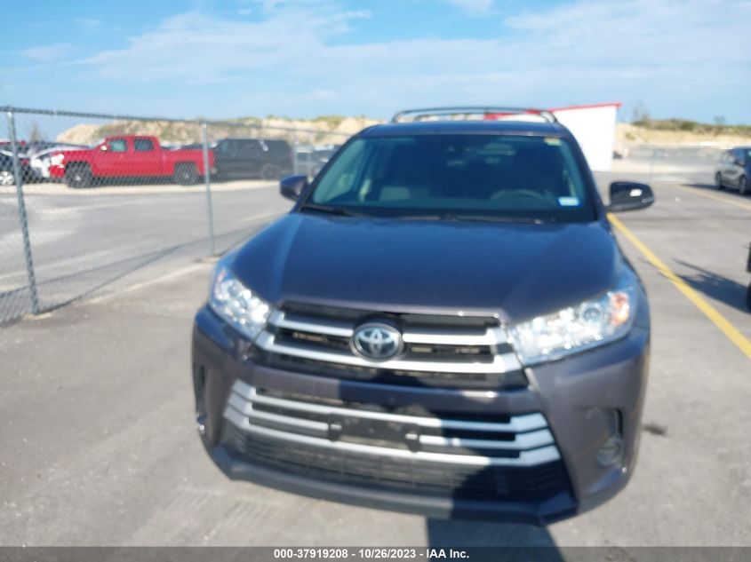 2019 TOYOTA HIGHLANDER LE - 5TDZZRFHXKS358558
