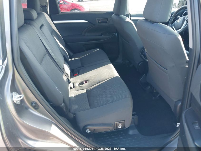 2019 TOYOTA HIGHLANDER LE - 5TDZZRFHXKS358558