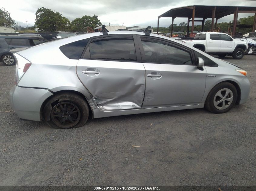 2014 TOYOTA PRIUS FOUR/FIVE/THREE/ONE/TWO - JTDKN3DU7E1773333