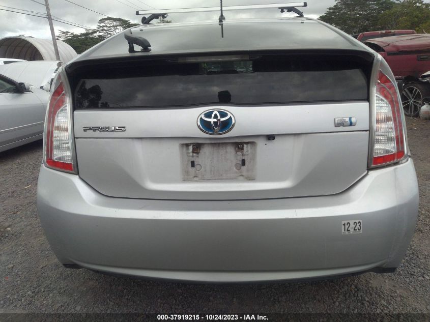2014 TOYOTA PRIUS FOUR/FIVE/THREE/ONE/TWO - JTDKN3DU7E1773333