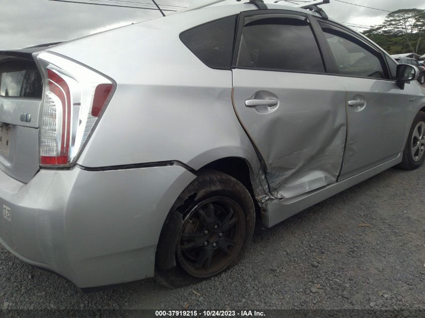 2014 TOYOTA PRIUS FOUR/FIVE/THREE/ONE/TWO - JTDKN3DU7E1773333