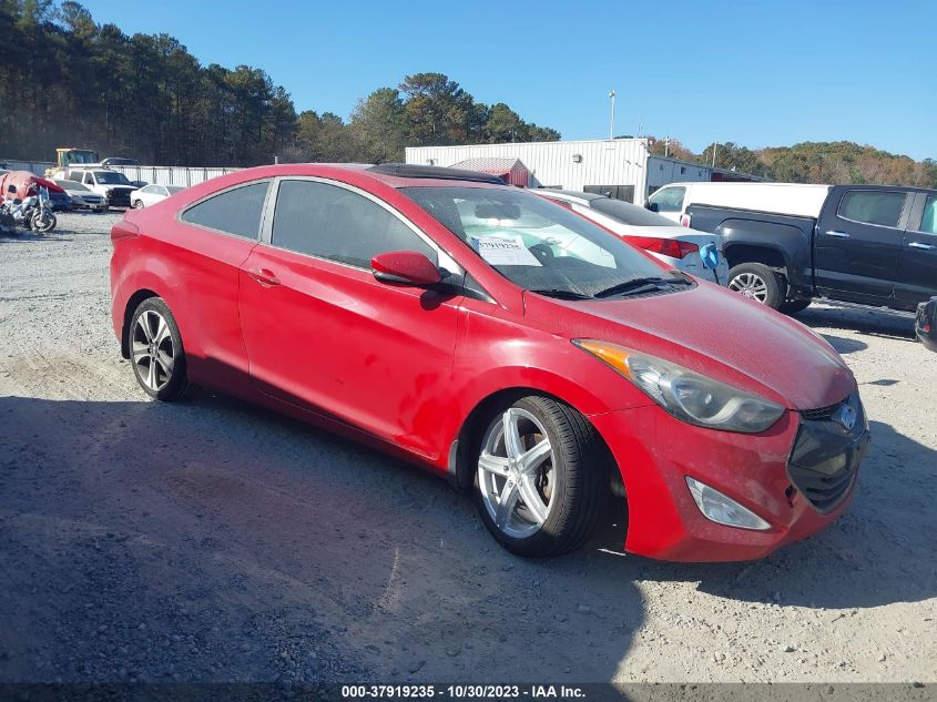 2013 HYUNDAI ELANTRA COUPE GS/SE - KMHDH6AEXDU00771