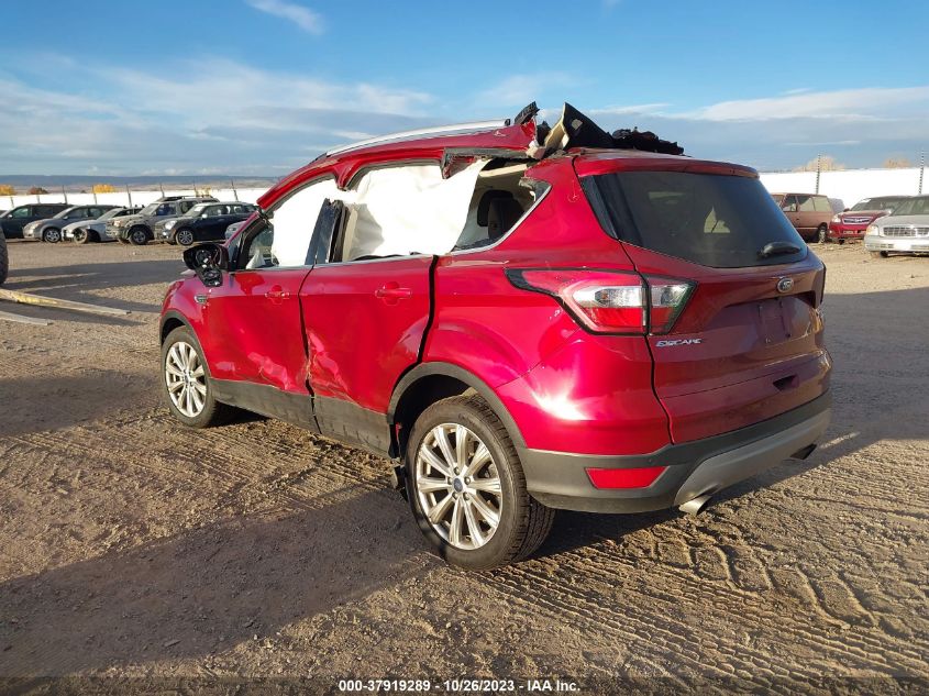 2017 FORD ESCAPE TITANIUM - 1FMCU9J92HUD41340