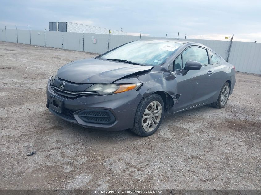2014 HONDA CIVIC COUPE LX 2HGFG3B51EH522785