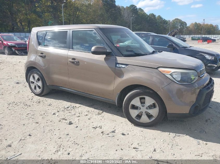 2015 KIA SOUL BASE - KNDJN2A27F7222598