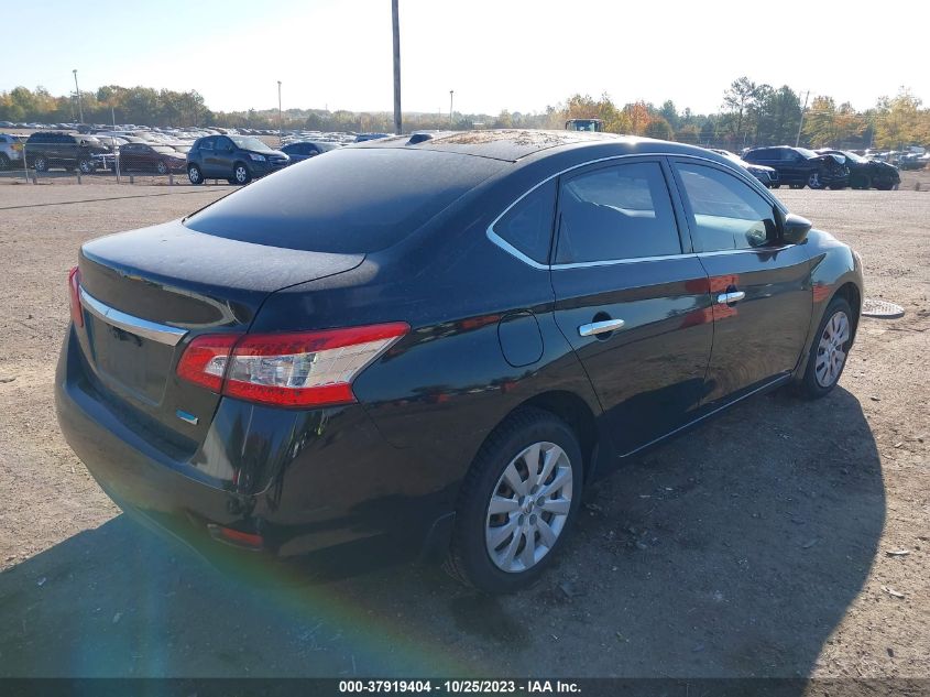2014 NISSAN SENTRA SV 3N1AB7AP0EY299511