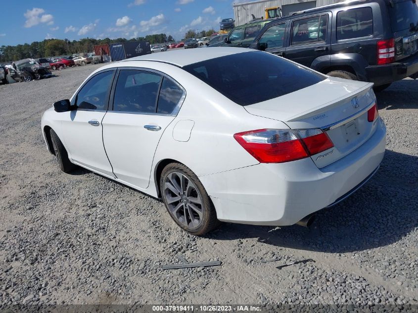 2014 HONDA ACCORD SEDAN SPORT - 1HGCR2F57EA198435