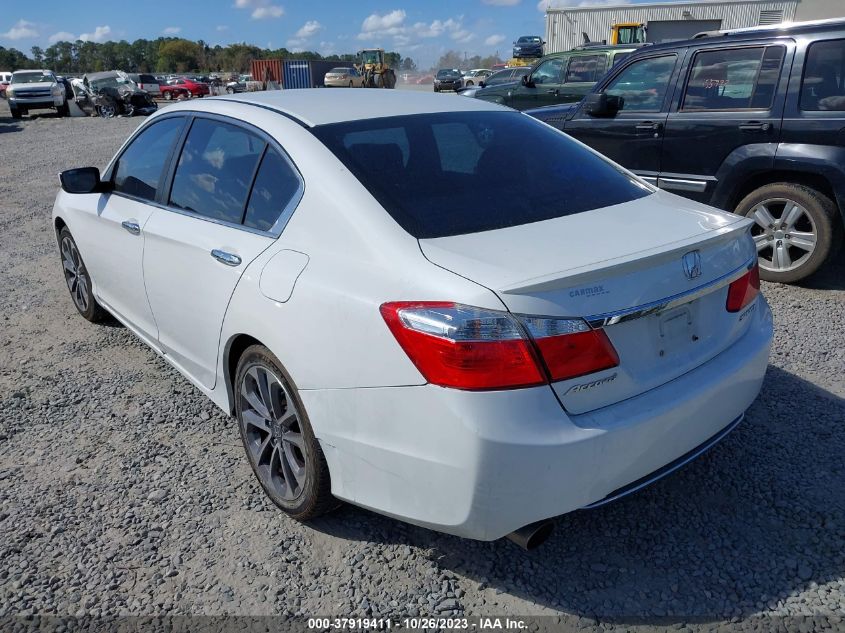 2014 HONDA ACCORD SEDAN SPORT - 1HGCR2F57EA198435