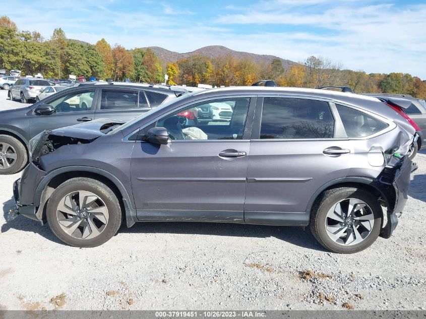 2016 HONDA CR-V TOURING - 5J6RM4H90GL020502