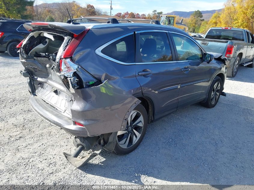 2016 HONDA CR-V TOURING - 5J6RM4H90GL020502