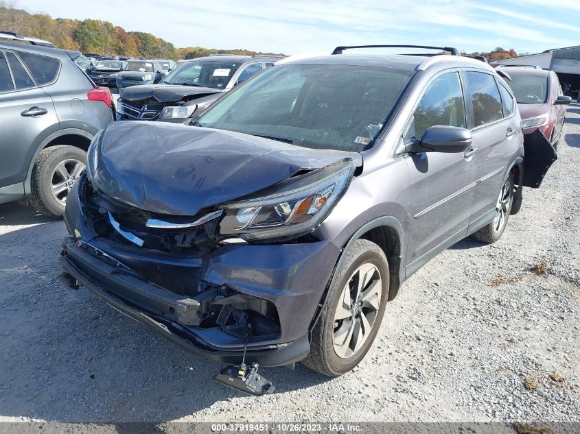 2016 HONDA CR-V TOURING - 5J6RM4H90GL020502